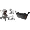 Contours Legacy Convertible Baby Stroller – Graphite Gray + Options Elite V2 Parent Organizer