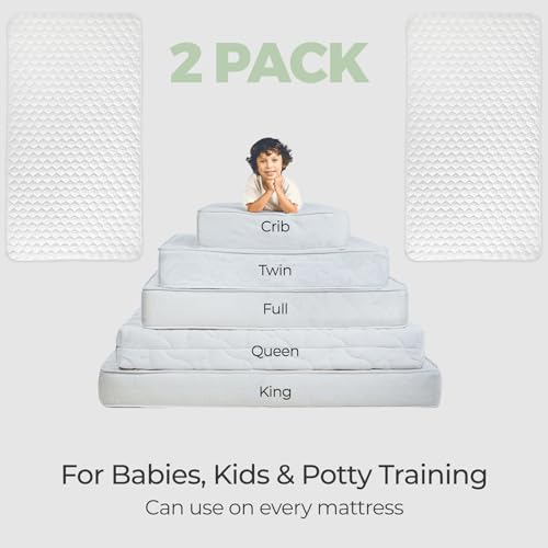 LegacyHOME Toddler Mattress Pads β 2 Pack XL - Image 5