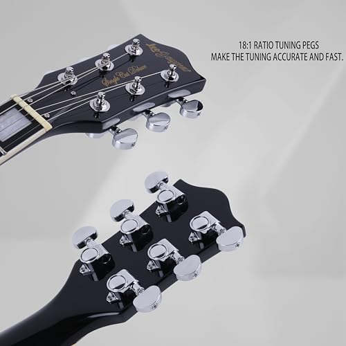 Leo Jaymz Full Size Single Cut Electric Guitar - Image 5