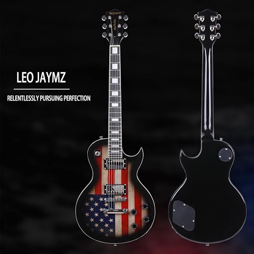Leo Jaymz Full Size Single Cut Electric Guitar - Image 2