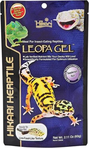 Hikari LeopaGel Food For Insect-Eating Reptiles, 2.11 oz