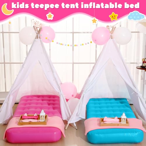 Leyndo Kids Inflatable Airbed Camping Pad 8 Pack - Image 3