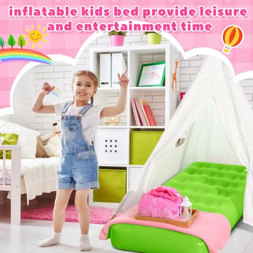 Leyndo Kids Inflatable Airbed Camping Pad 8 Pack - Image 5