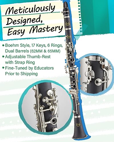 Libretto Bb Clarinet Set With Accessories, 5-Leg Stand - Image 3