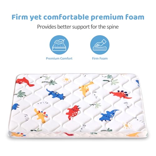 Lillibearas Pack And Play Mattress Topper 38"x26 - Image 4