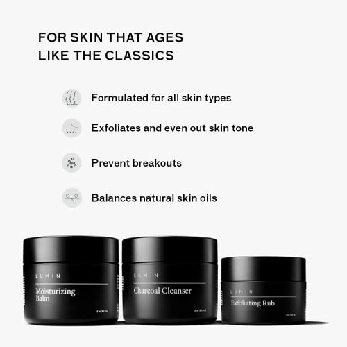 Lumin Deep Cleanse Trio Men's Skincare Kit - Image 2