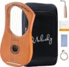Mulucky Lyre Harp With Tuning Wrench MLH701