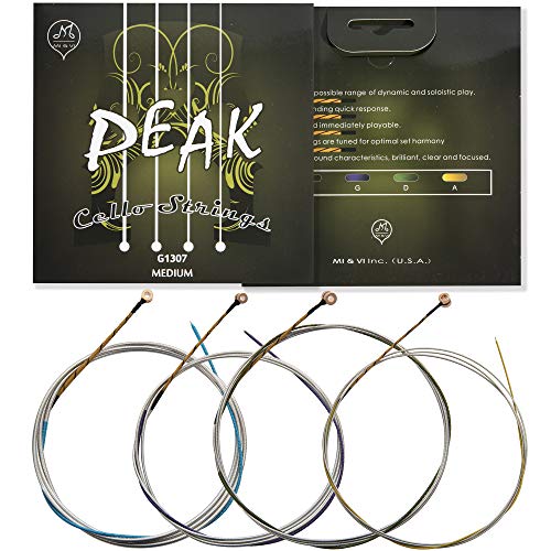 M MI & VI MI&VI PEAK Classic Cello Strings β Full Set - Image 2