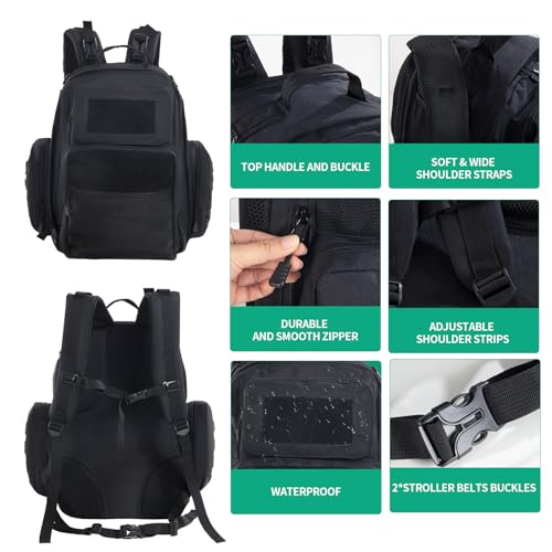 MABOZOO Diaper Bag Backpack With Changing Station - Image 3