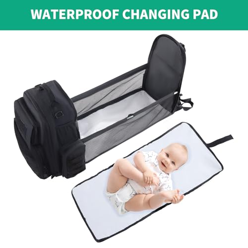 MABOZOO Diaper Bag Backpack With Changing Station - Image 4