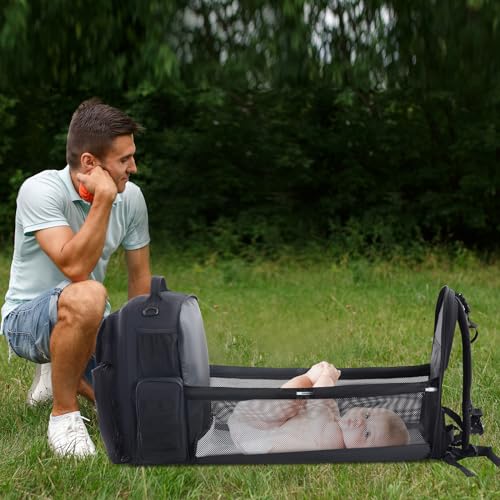 MABOZOO Diaper Bag Backpack With Changing Station - Image 2