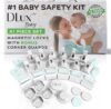 DLux Magnetic Cabinet Locks Child Safety Kit 41-Piece