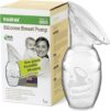 haakaa Manual Breast Pump, Silicone, Clear, 4oz/100ml