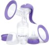 Lansinoh Manual Breast Pump With Baby Bottle, 5oz