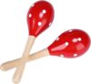 DOMG Maracas, Wooden Rumba Shaker Set of 2