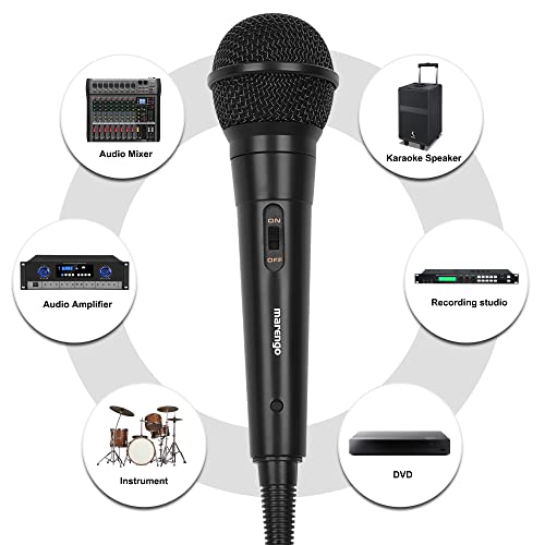 Marengo Handheld Wired Microphone, Cardioid Dynamic Vocal Mic - Image 3
