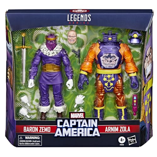 Marvel Baron Zemo And Arnim Zola Action Figures - Image 2