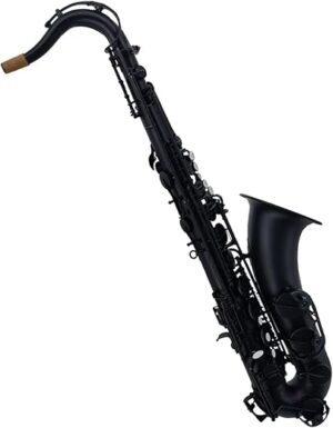 DZDZDZ Matte Black Nickel Plated Tenor Saxophone