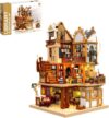 kowkis Medieval European Library Building Kit (3294 Pcs)