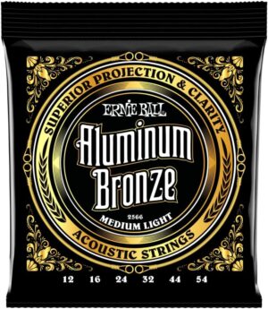 Ernie Ball Medium Light Acoustic Guitar Strings, P02566