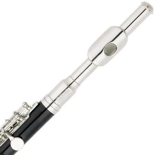 Mendini by Cecilio MPO-EN Black Resin Key of C Piccolo - Image 3