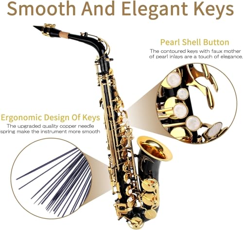 meperg Eb Alto Saxophone For Beginners - Image 2