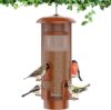 WeeFeetc Metal Squirrel Proof Bird Feeder, B123