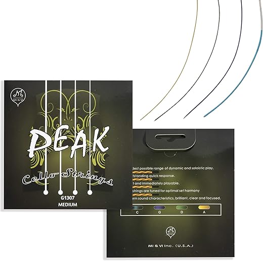 M MI & VI MI&VI PEAK Classic Cello Strings β Full Set