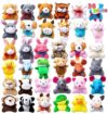 JOYIN Mini Animal Plush Keychain Decoration