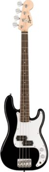 Fender Mini Precision Short Scale Bass Guitar, Black