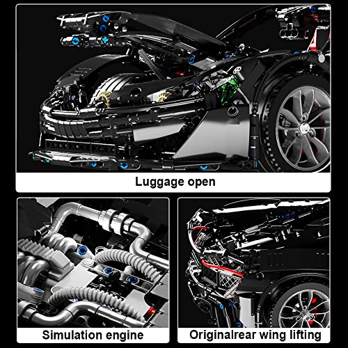 MISINI XQ1001 P11 Super Car Building Kit - Image 5