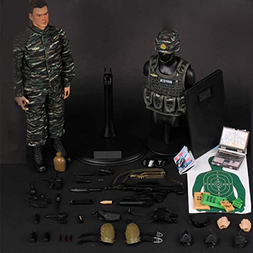 MoJyetli Soldier Action Figure Model Set with Accessories - Image 4