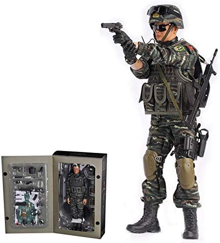 MoJyetli Soldier Action Figure Model Set with Accessories - Image 2