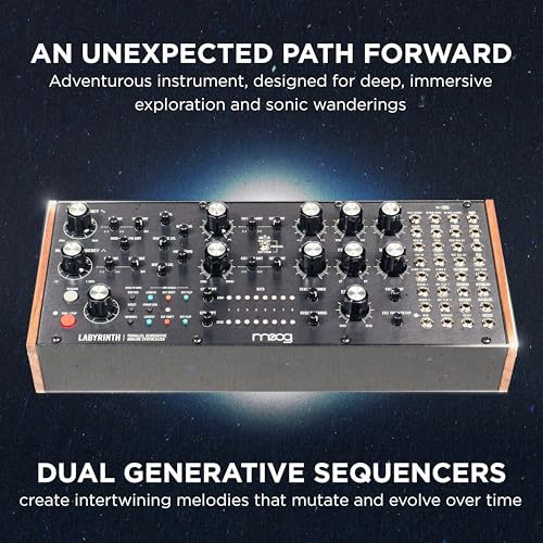 MOOG Labyrinth Semi-Modular Analog Synthesizer with Dual Sequencer - Image 2