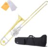 Mendini by Cecilio MTB-43 Intermediate B Flat Combo Trombone