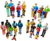 Cre8tive Minds Multi-Ethnic Pretend Play Family Set – 32 Pieces