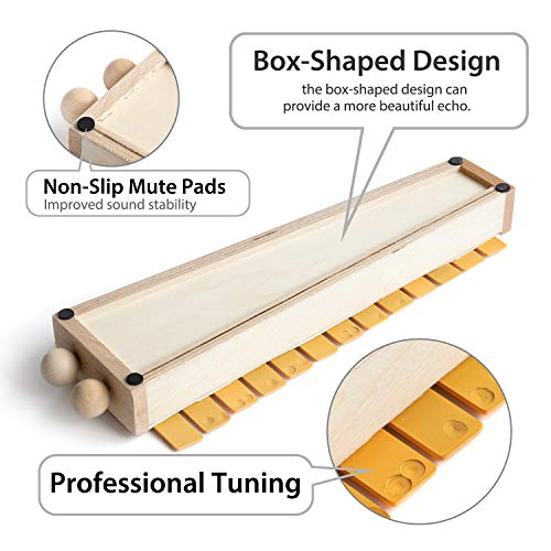 MUSICUBE 13 Keys Wooden Xylophone for Kids - Image 3