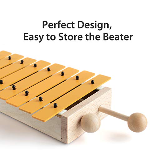 MUSICUBE 13 Keys Wooden Xylophone for Kids - Image 2