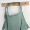 Blissful Diary Muslin Nursing Cover, Breathable Apron (Roman Green)