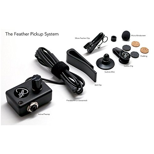 Myers Pickups Feather Western Concert Flute Pickup - Image 5