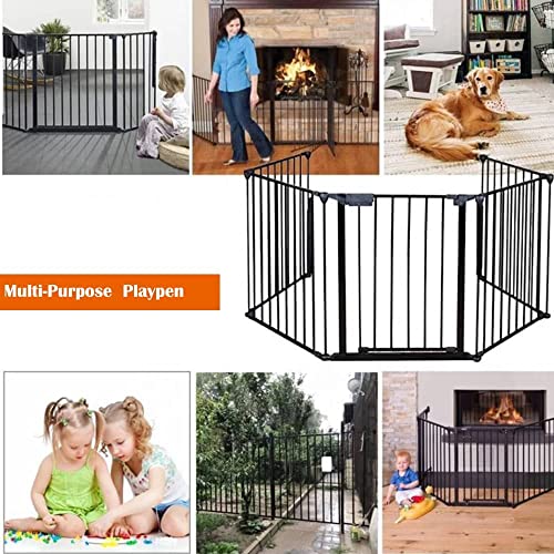 MYOYAY Dog Gate 5 Panel 118" Wide - Image 5