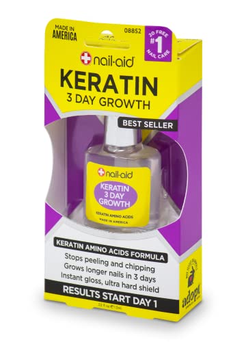 Nail-Aid Keratin 3 Day Growth Nail Treatment - Image 2