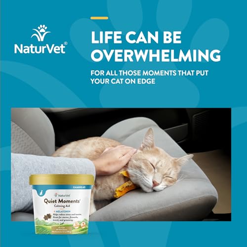 NaturVet Quiet Moments Calming Aid For Cats - Image 4