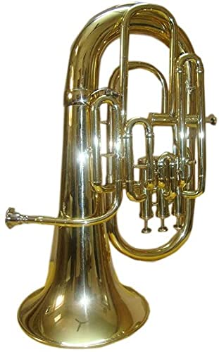 NauticalMart Bb/F 4 Valve Euphonium With Case - Image 2