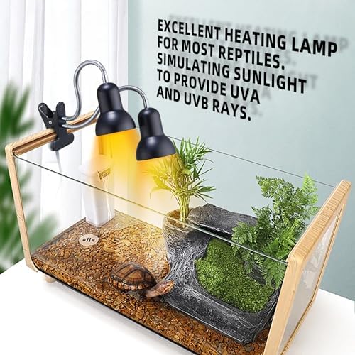 NBIIUYIGE Reptile Heat Lamp Bulbs - UVA/UVB 25W - Image 4
