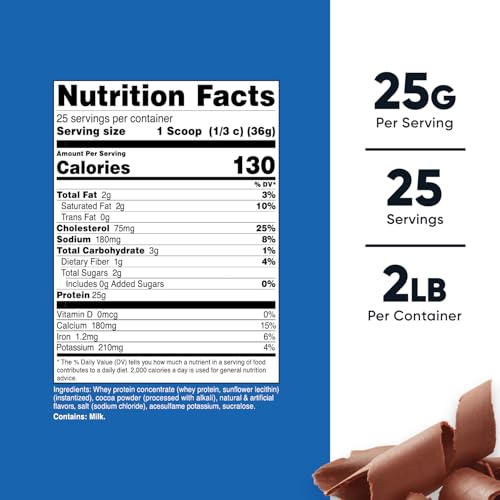 Nutricost Chocolate Whey Protein Concentrate - Image 2