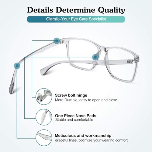 OIAMIK Blue Light Blocking Glasses - Image 4