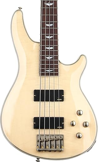 Schecter Omen Extreme-5 Bass Guitar - Natural