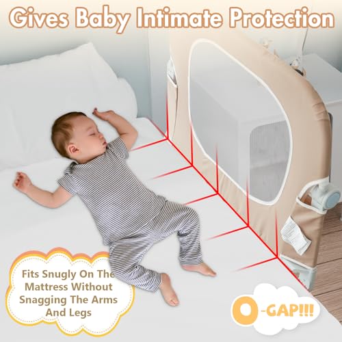 omzer Bed Guard Rail - 32" Foldable - Image 5
