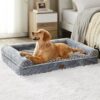 BFPETHOME Orthopedic Dog Bed With Removable Cover